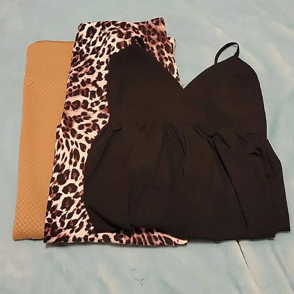 **BUNDLE** 2 skirts and one halter top size Small/Extra Small